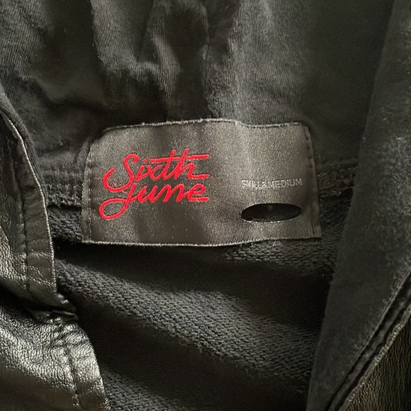 Sixth June Paris  long line open hoodie - Picture 4 of 10
